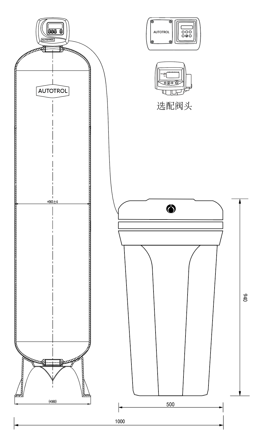 阿圖祖AUTOTROL原裝進口凈水｜軟水設備